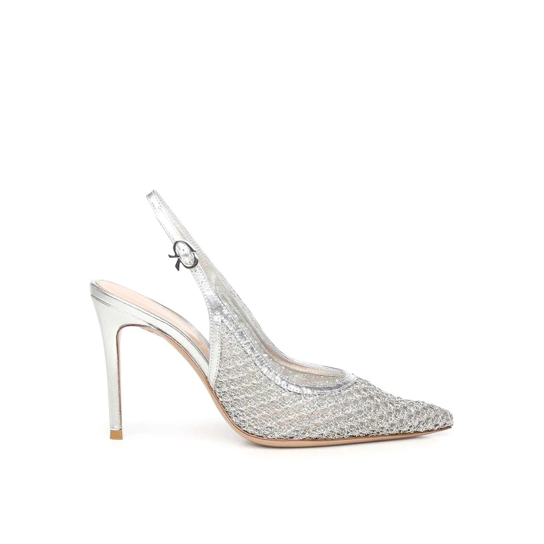 Gianvito Rossi Sandales - Argent