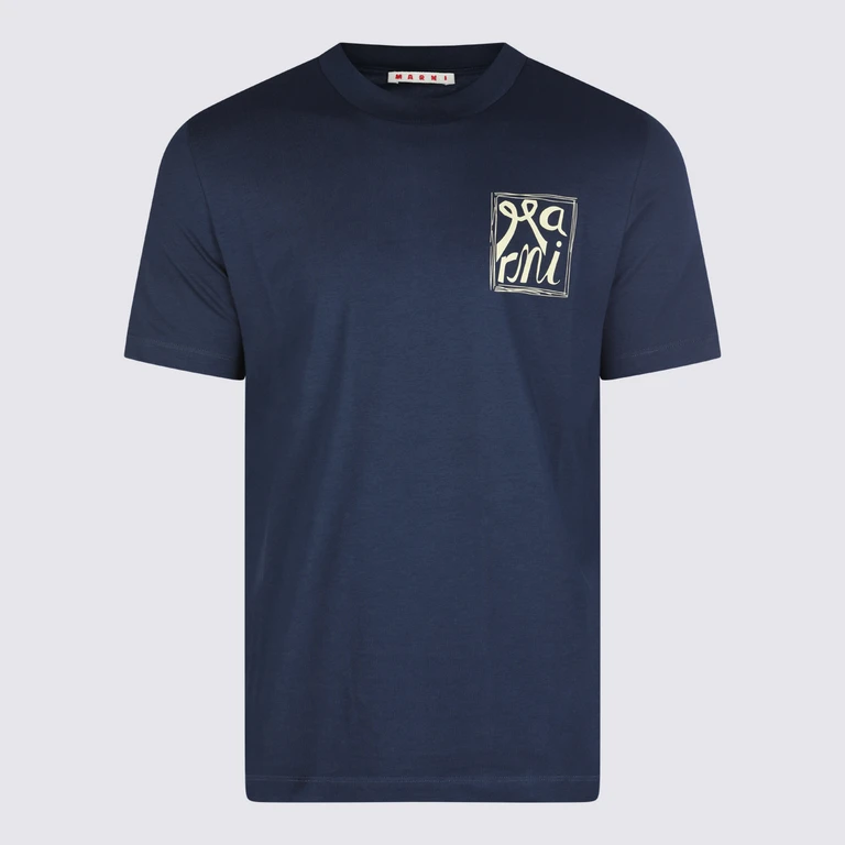 Marni T-shirts and Polos Blue _co - Men