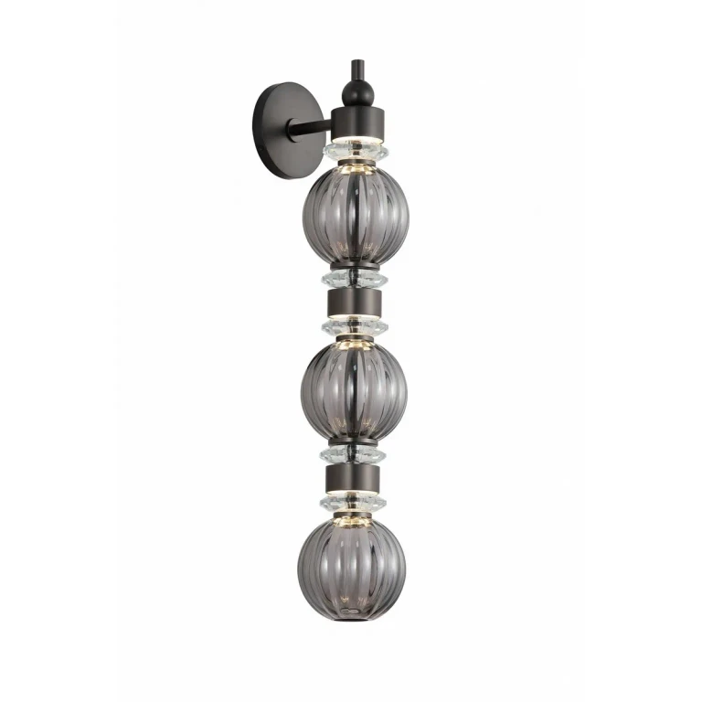 Black LED Wall Sconce from the Avra Collection