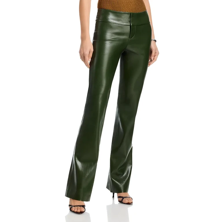 Alice and Olivia Faux Leather Pants