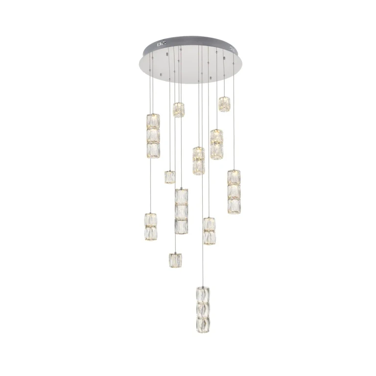 Chrome LED Pendant from the Polaris Collection