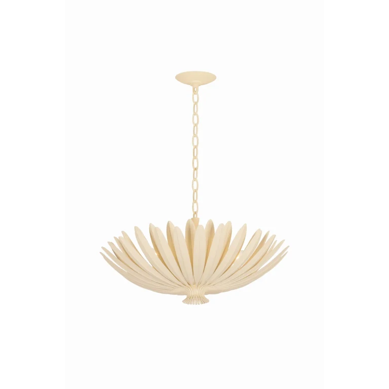 Cream Plaster Chandelier from the Whitfield Collection