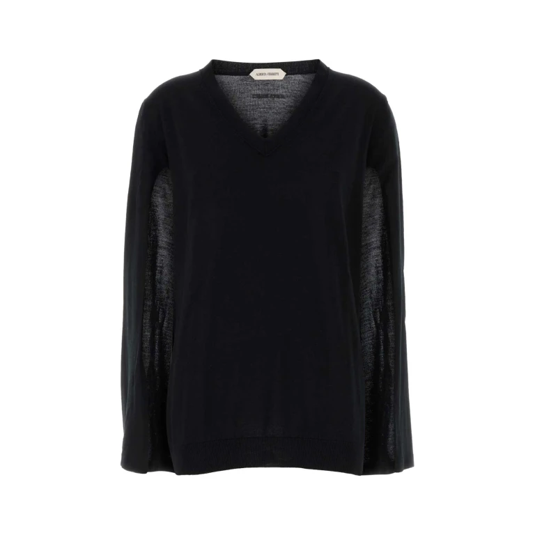 Moschino Black Wool Sweater