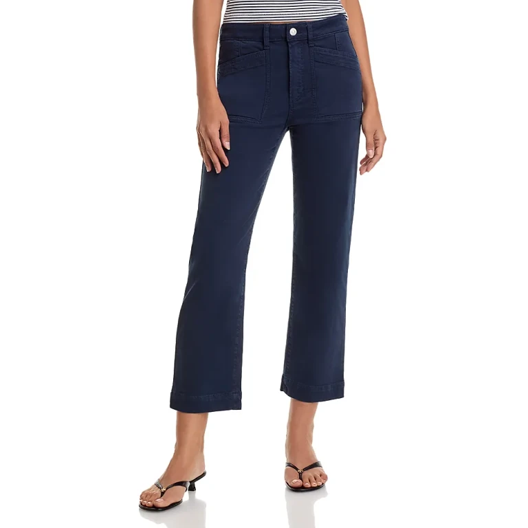 Paige Quincy Mid Rise Ankle Jeans in Vintage Seascape