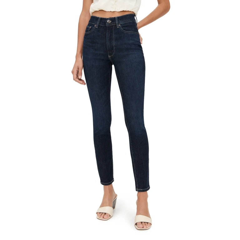 DL1961 Farrow Instasculpt Ankle Skinny Jeans Blue Horizon 24