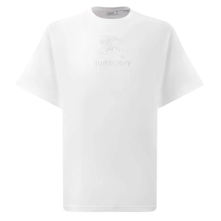 Burberry EKD Embroidered Cotton T-Shirt