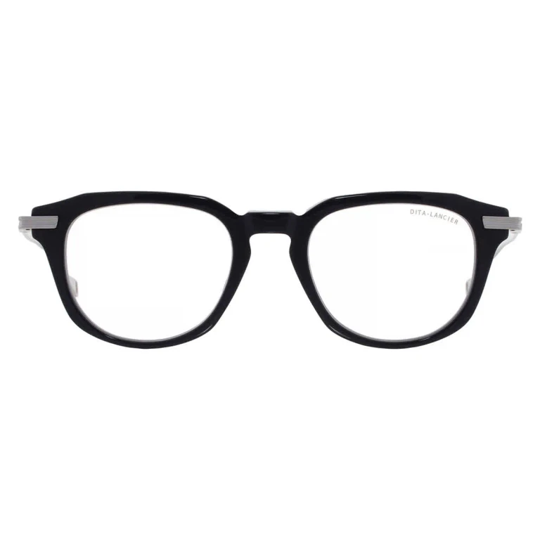 Dita LANCIER Blue Light Block Square Unisex Eyeglasses LSA-434 02 50