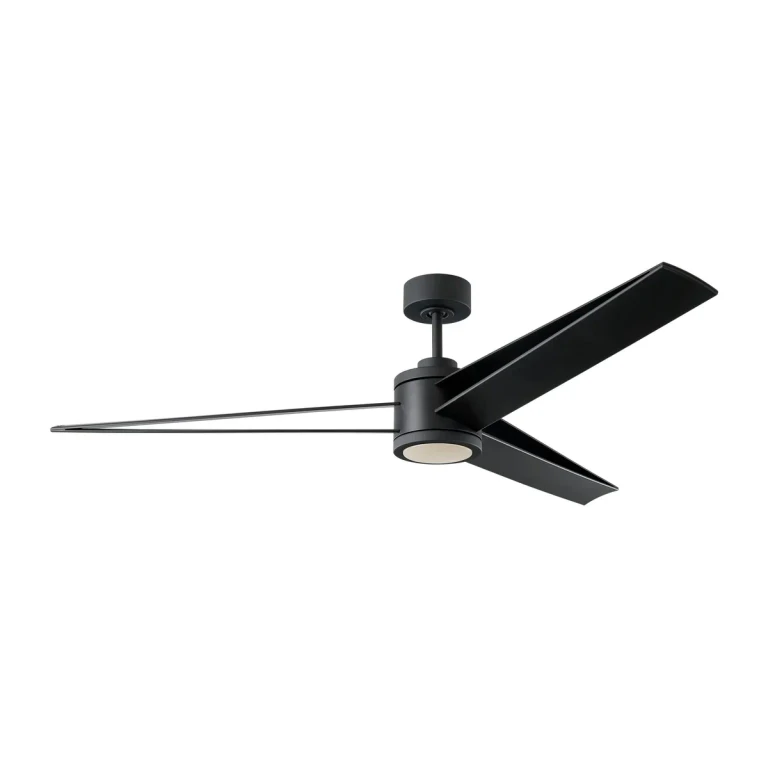 Midnight Black 60"Ceiling Fan from the Armstrong Collection
