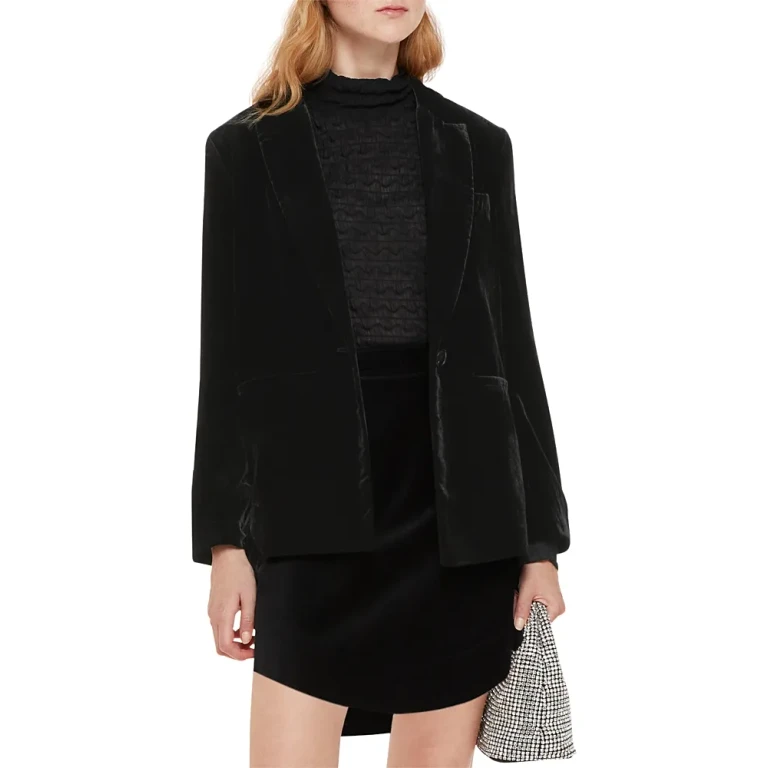 Whistles Olivia Velvet Blazer