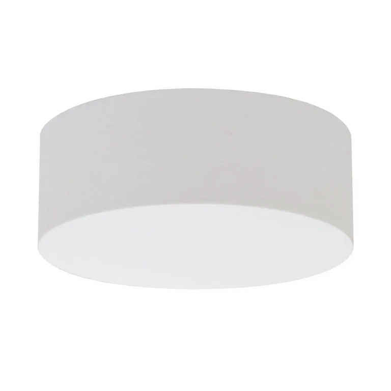Anton LED Flush Mount in Linen White