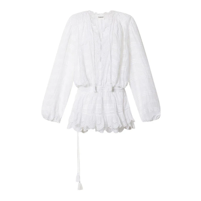 Isabel Marant Etoile Robe Courte - Blanc