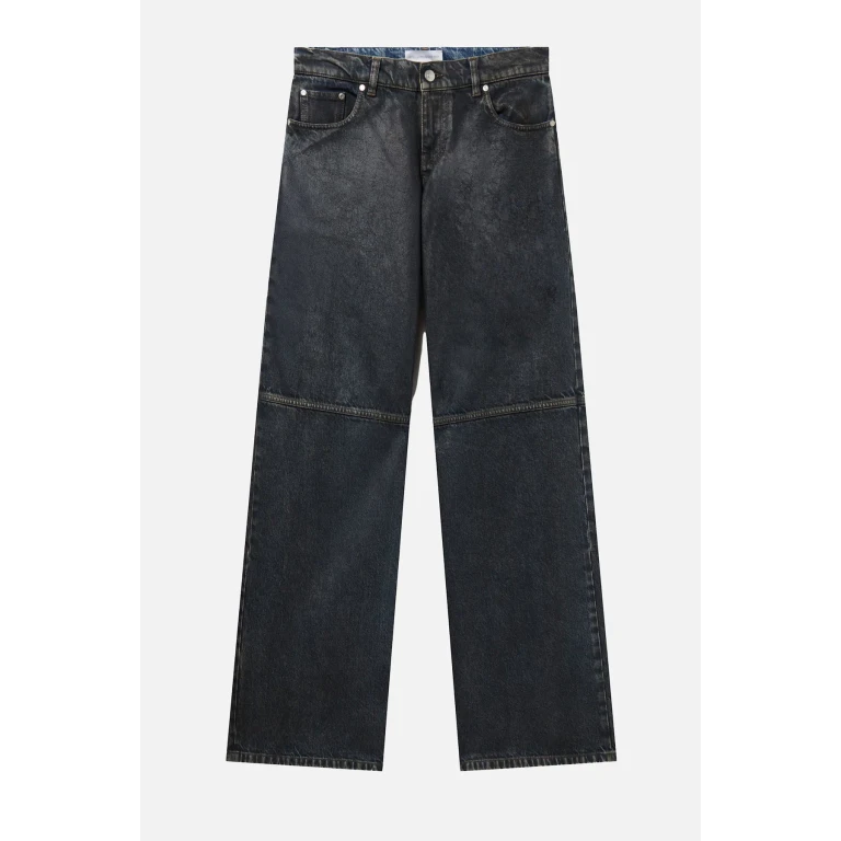 Stella McCartney Straight-leg Denim Jeans With Faded Panels