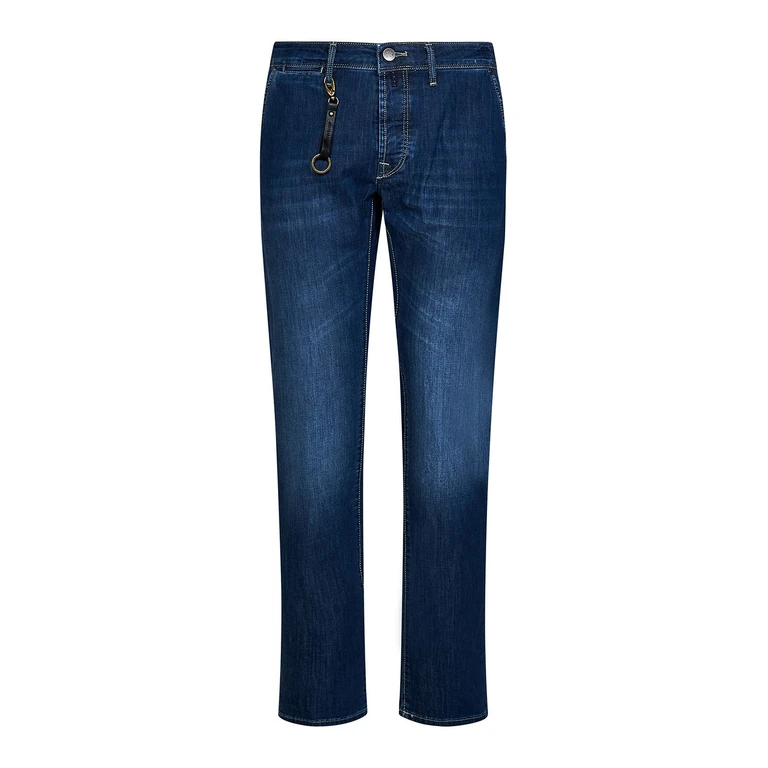 Incotex Jean Droit - Bleu