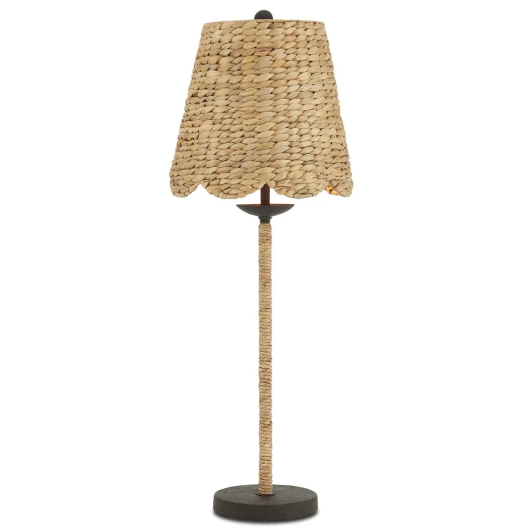 Natural Mol Black Table Lamp from the Suzanne Duin Collection