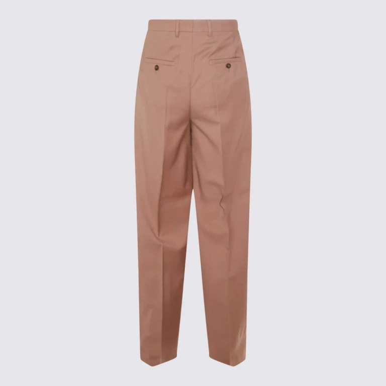 Burberry Beige Wool Pants