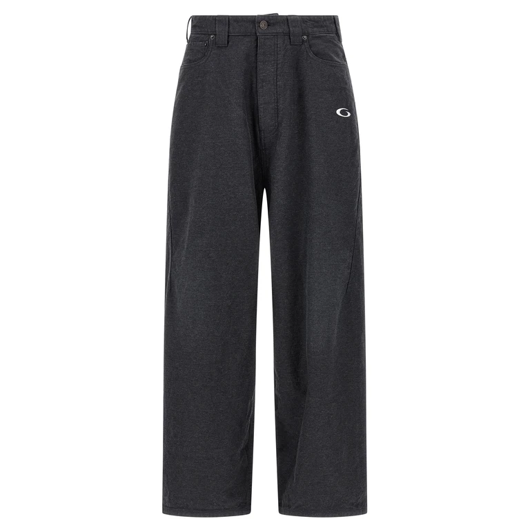 Balenciaga Gray Cotton Casual Pants - Men