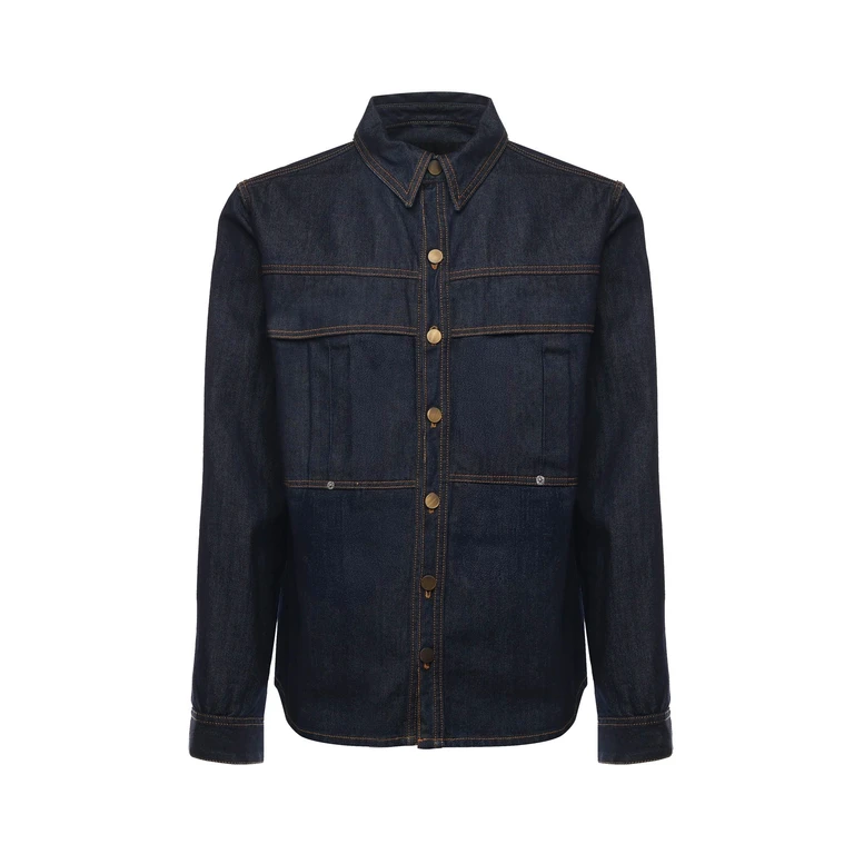 Giuliano Galiano Shirts Blue Cotton - Men