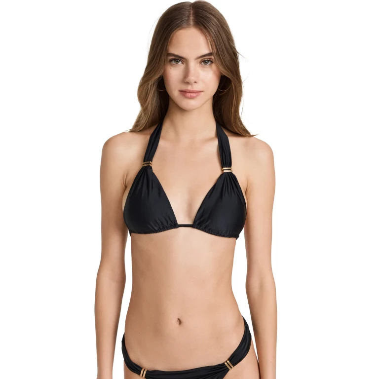 ViX Paula Hermanny Bia Bikini Top Black M