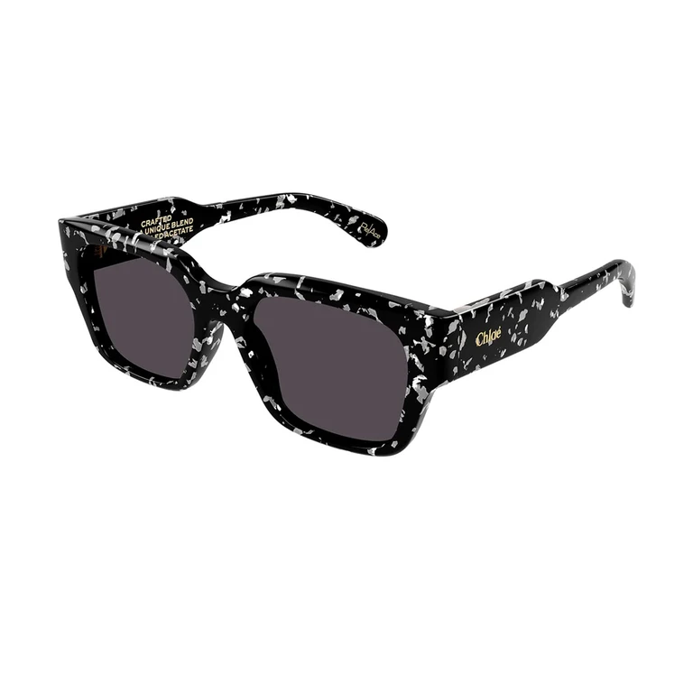 Chloé CH0190S Linea Gayia 003 Nero Recycled Acetate Occhiali Sole - Women