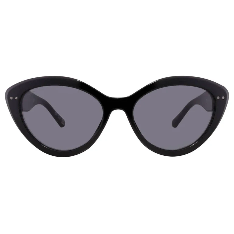 French Connection FC 25 62 BLK Smoke Cat Eye Ladies Sunglasses 10269916.LTS BLK