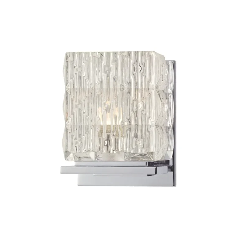 Torrington 5" Bathroom Vanity Light in Polished Chrome