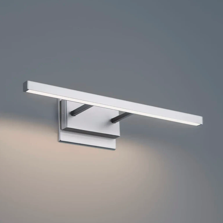 WAC Parallax 2700K Bathroom Vanity Light in Brushed Nickel - WS-73117-27-BN