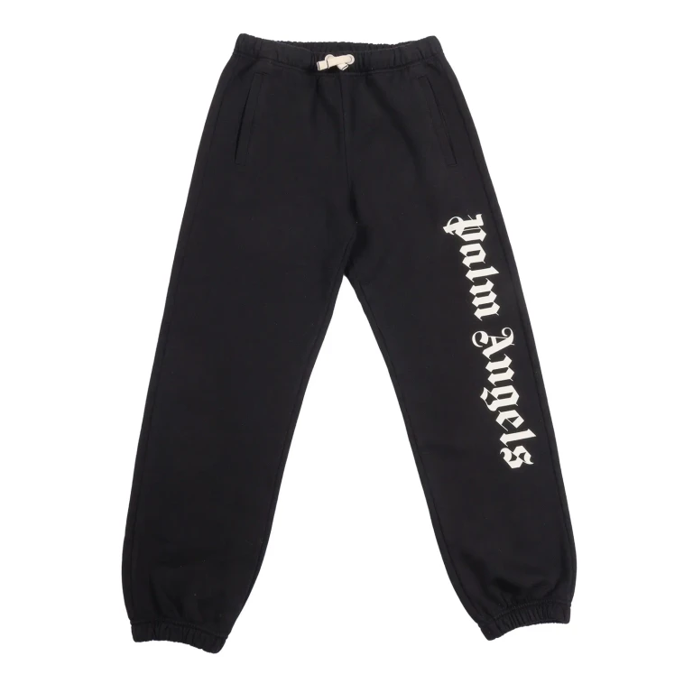 Palm Angels Classic Overlogo Sweat Pant Black Off Wh
