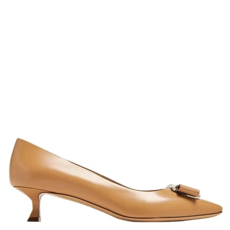 Ferragamo Zelma New Vara Plate Pumps