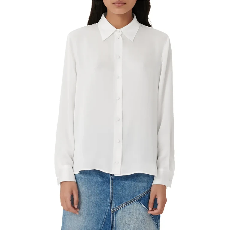 Maje Cecily Silk Shirt