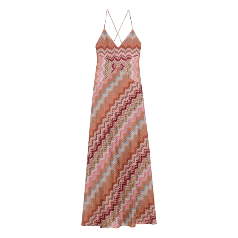 Abito lungo smanicato Missoni