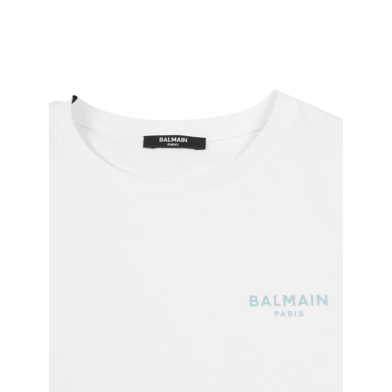 Balmain T-SHIRT White Cotton Short Sleeves