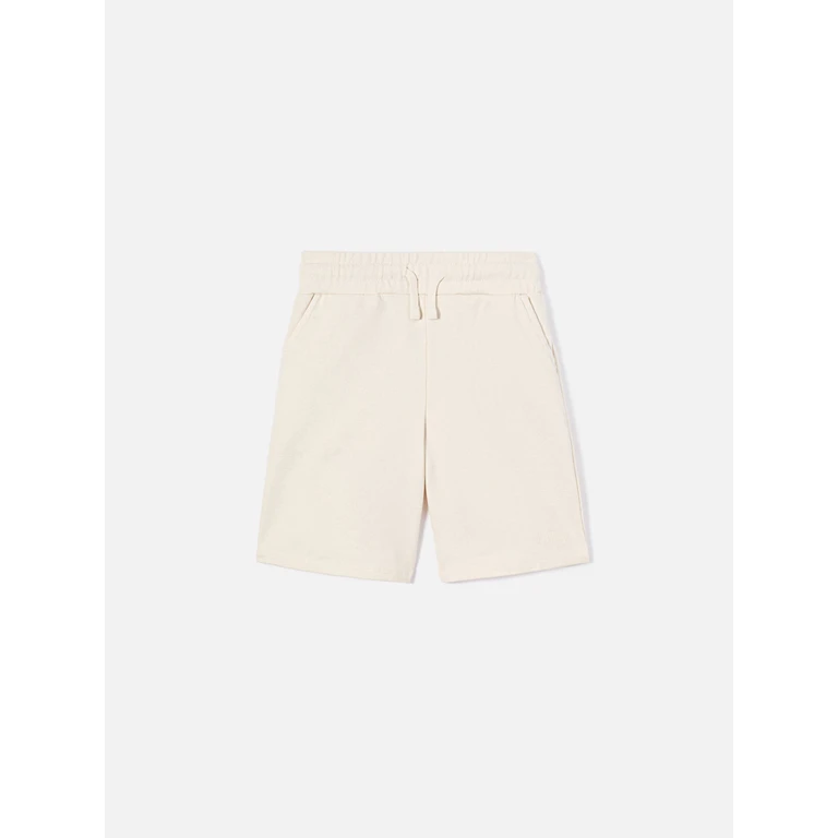 Mc2 Saint Barth Cream Randle Jr Shorts White Pant