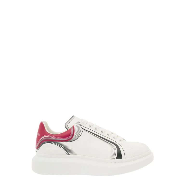 Alexander McQueen Sneakers With Oversized Sole And Graphic Details