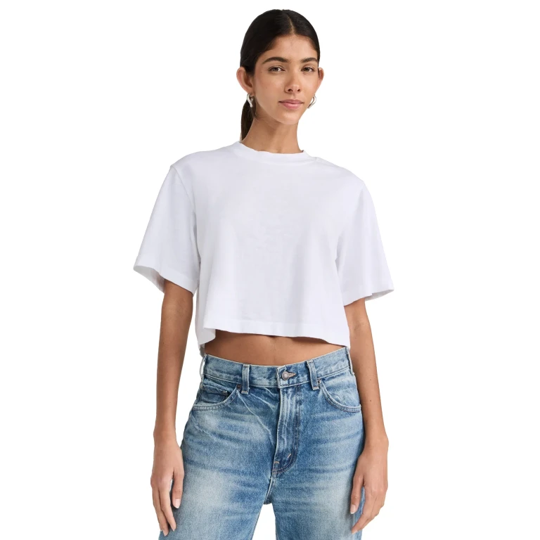 Cotton Citizen Tokyo Crop Tee Jet Black L