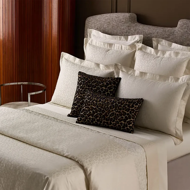 Yves Delorme Leopard Pillowcase, King