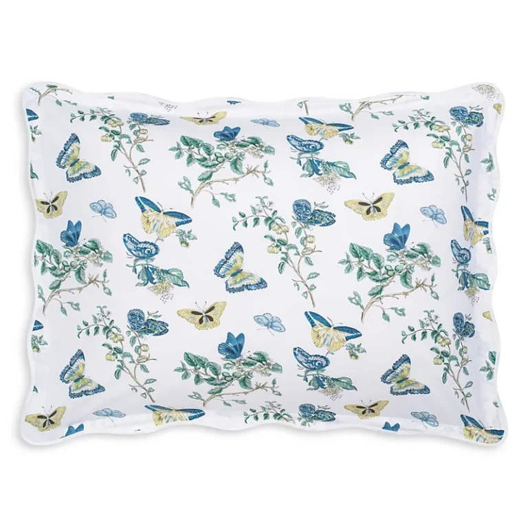 Matouk Baudin Butterfly Percale Standard Sham