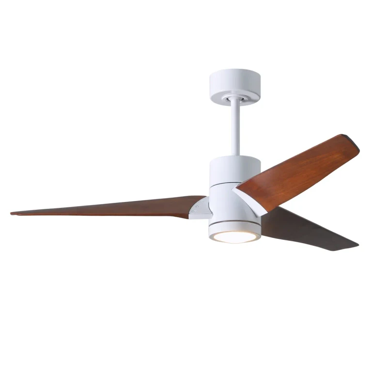 Matthews Super Janet 52" Indoor Ceiling Fan in Gloss White