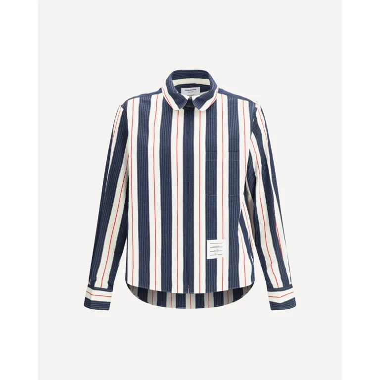 Camisa de algodão masculina Thom Browne