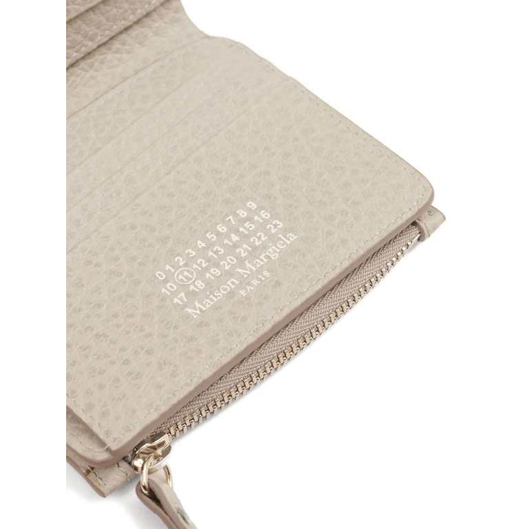 Maison Margiela Wallets Off-white Lea - Unisex
