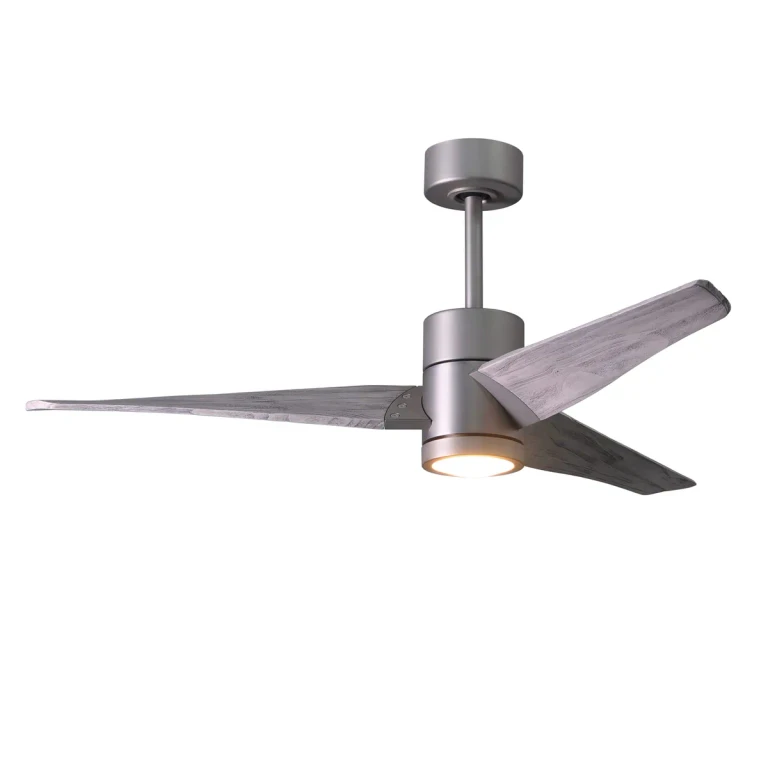Matthews Super Janet 52" Indoor Ceiling Fan in Brushed Nickel