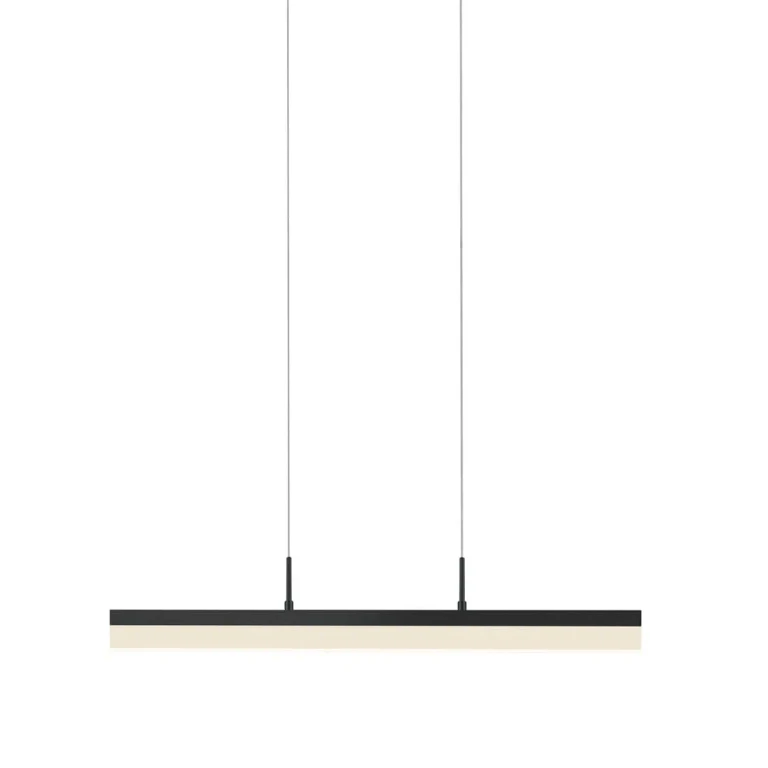 Stiletto 24.25" LED Pendant in Satin Black