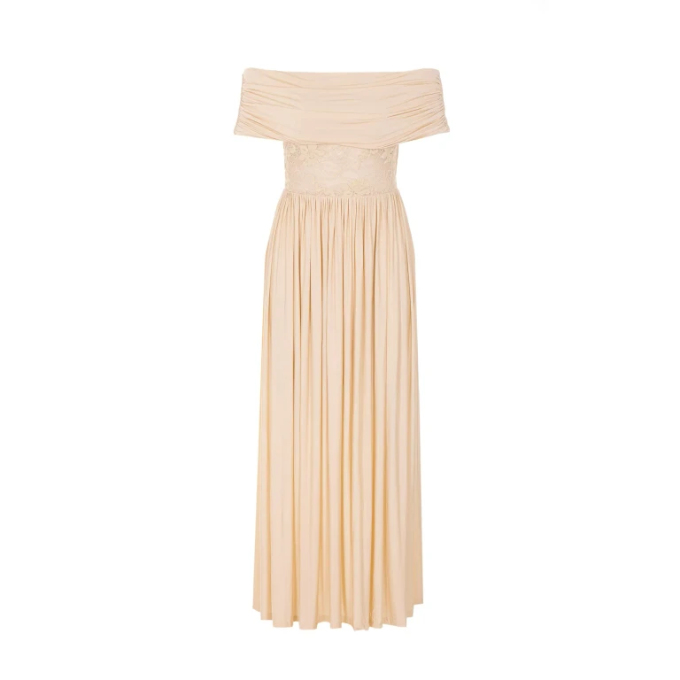 Dolce & Gabbana Robe Au Genou - Blanc (F6M0DTHLMTBW0001)