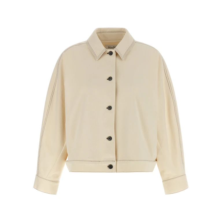 Max Mara Beige Cotton Jacket Clothing - Women