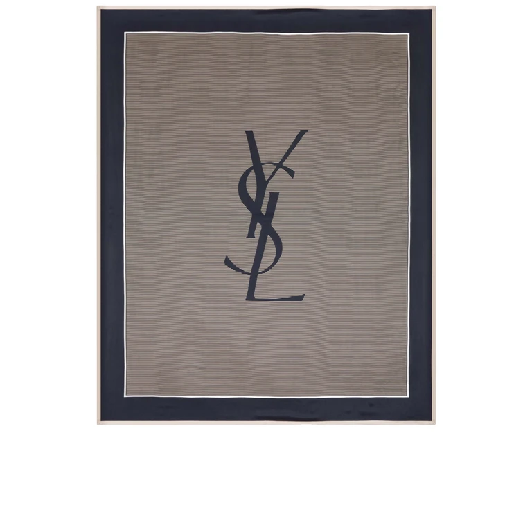 Saint Laurent Pareo Blue Sciarpa - Men