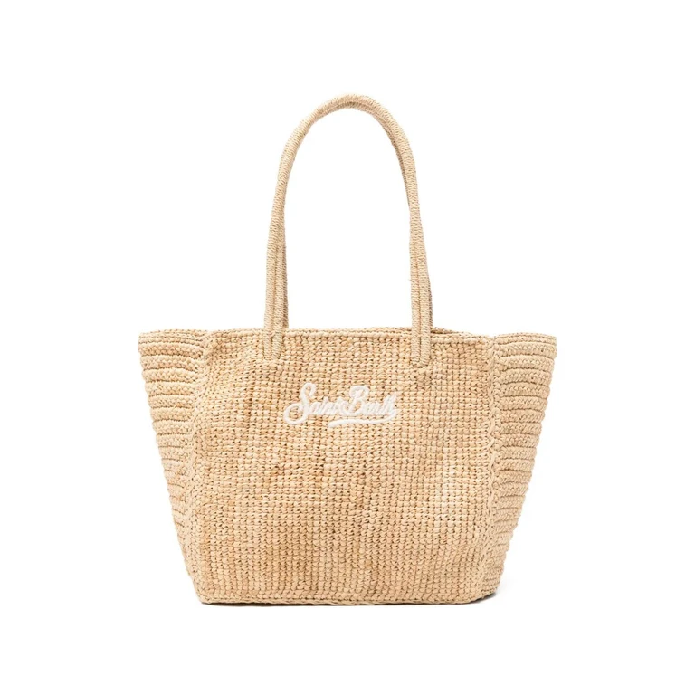 Mc2 Saint Barth Handbag Raffia Mid Multicolour Bag - Women