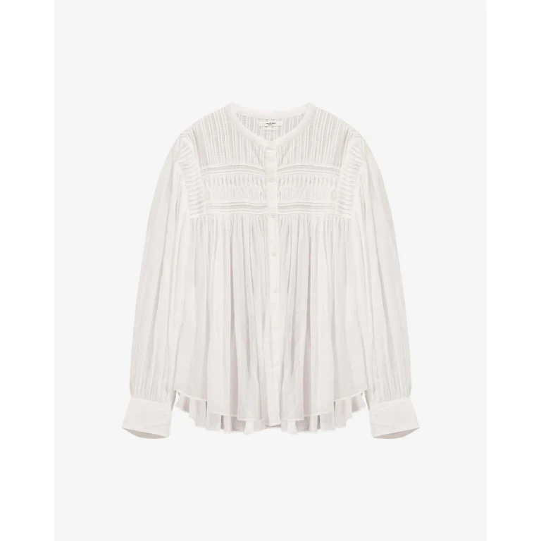 Blouse Plalia - Femme - Blanc - Taille 42 - Marant Étoile
