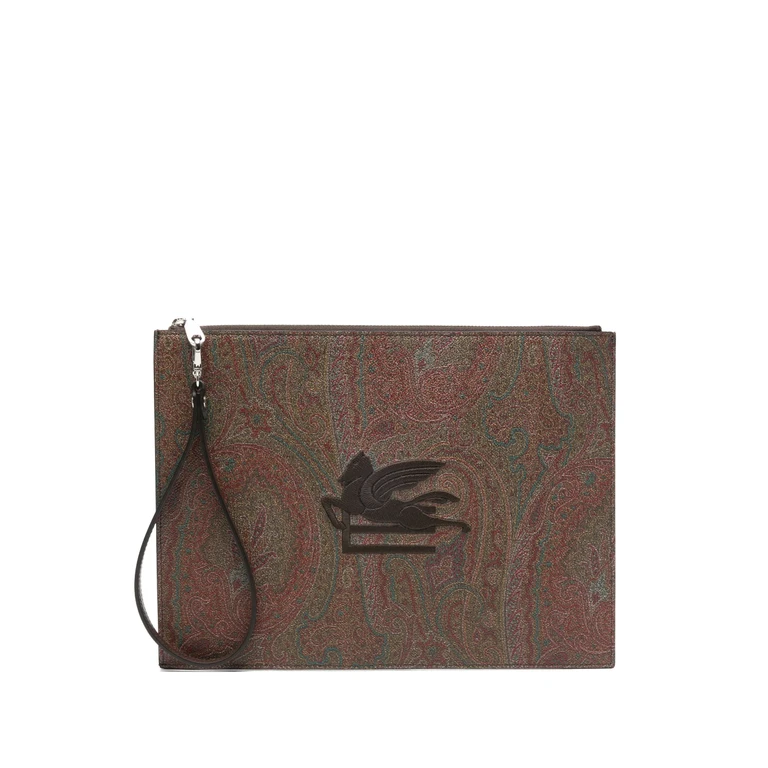 Etro Pouch Slg Brown Borsa - Men