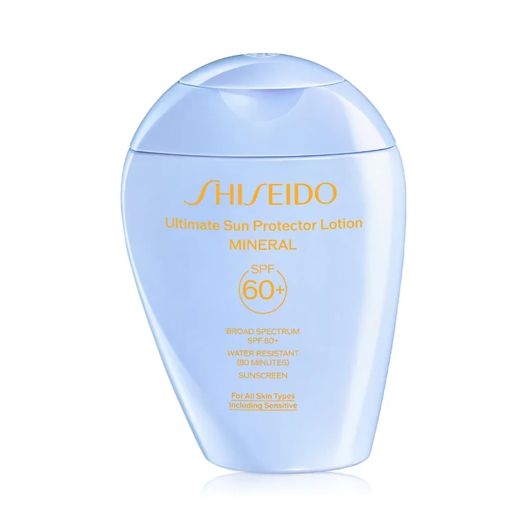 Shiseido Ultimate Sun Protector Lotion Mineral Spf 60+ Mineral Sunscreen for Face & Body 5 oz.