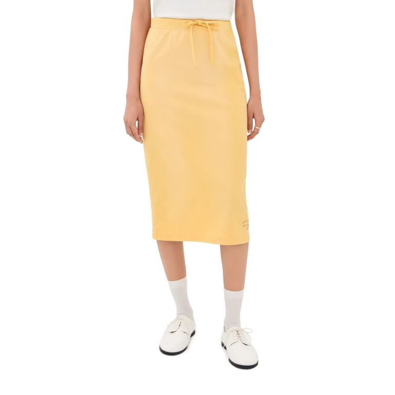 Saia midi Acne Studios amarelo quente XS