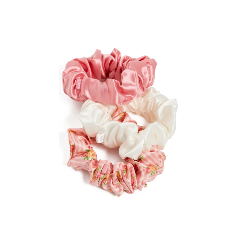 Slip Large Scrunchies Set Of 3 Petal One Size